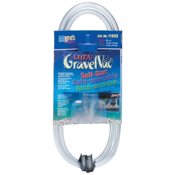 Lee's Ultra Gravel Vac Mini W/wide Mouth 5"