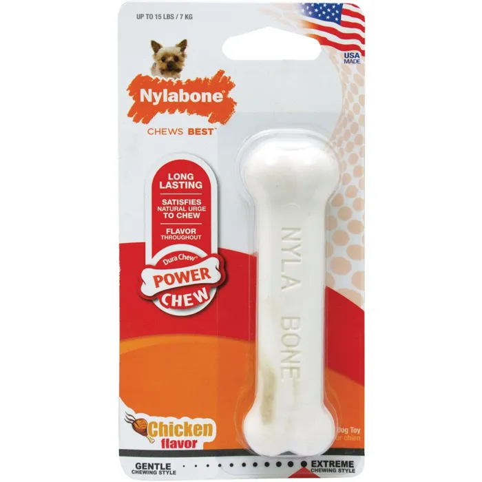 Nylabone Durachew Chicken Flavored Bone Petite