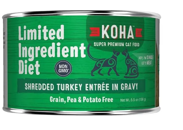 Koha Cat LID Shredded Turkey 5.5oz