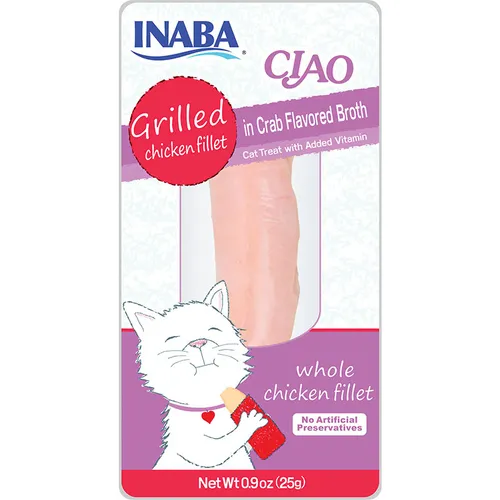 Ciao Cat Chicken Fillet w/ Crab .9oz