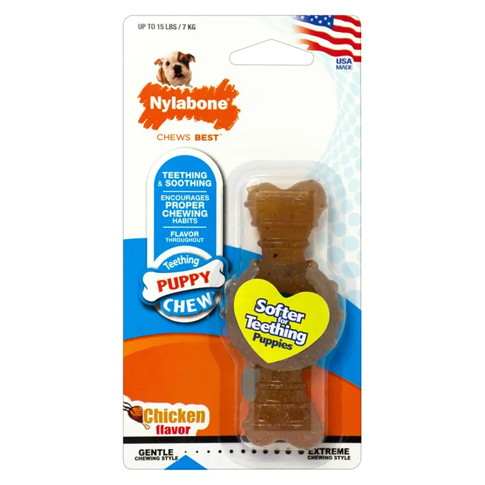 Nylabone Puppy Ring/bone Petite 6 Ea