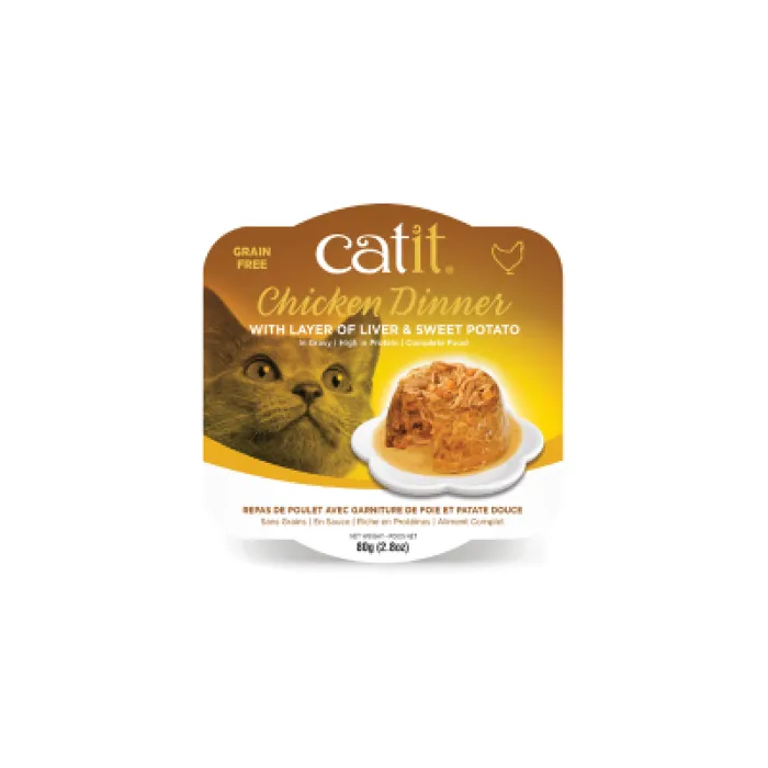 Catit Pate Chicken Liver/Sweet Potato 2.8oz