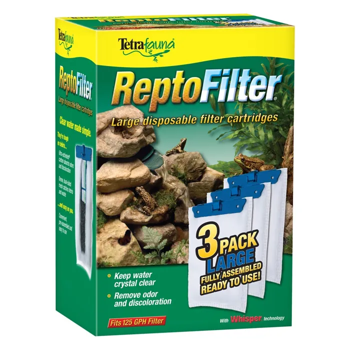 ReptoFilter 125 GPH Cartridge 3 Pack