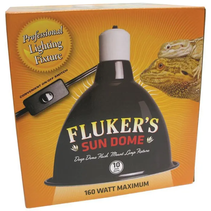 Repta-Clamp Deep Dome Lamp Ceramic Socket