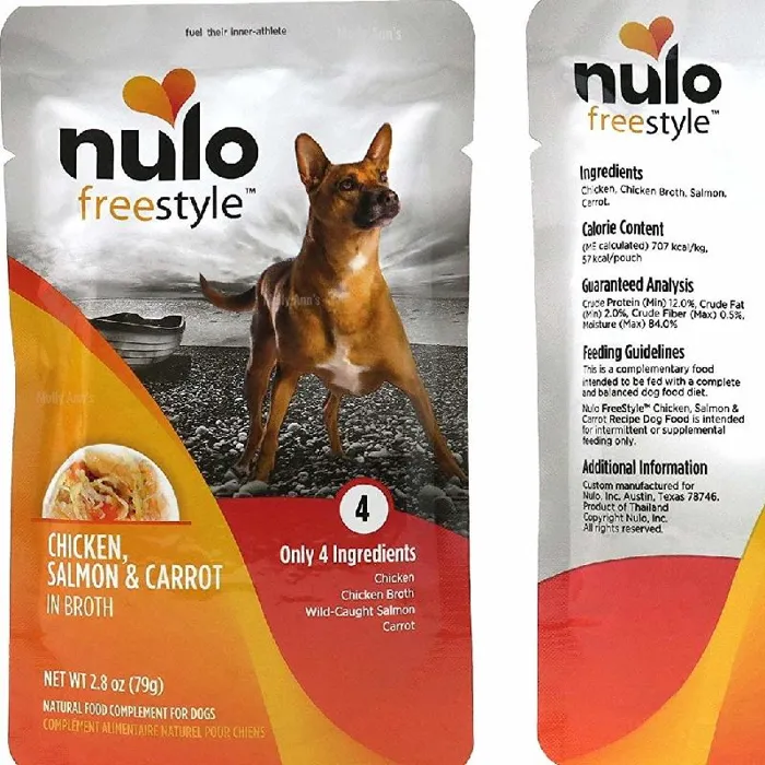 Nulo Dog Chicken/Salmon/Carrot 2.8oz