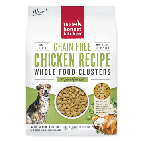 Honest Kitchen Dog Clusters GF Chicken 5#
