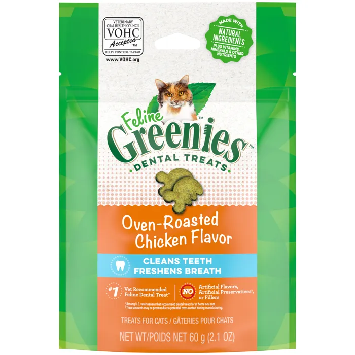 Feline Greenies Dental Chicken 2.1oz