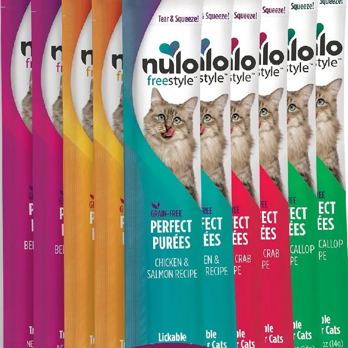 10/.5 Oz. Freestyle Cat Perfect Purees. Gf - Variety