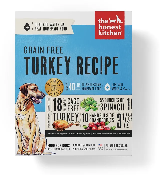 Honest Kitchen Dog GF Turkey 10#