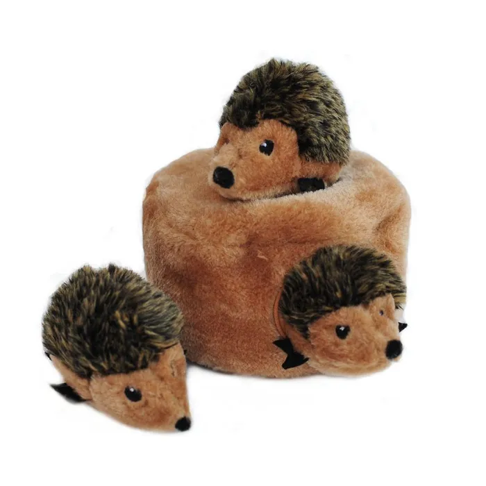 Zippy Burrow Hedgehog Den Brown Medium