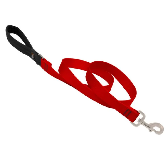 Lupine 1" Red  6' Leash
