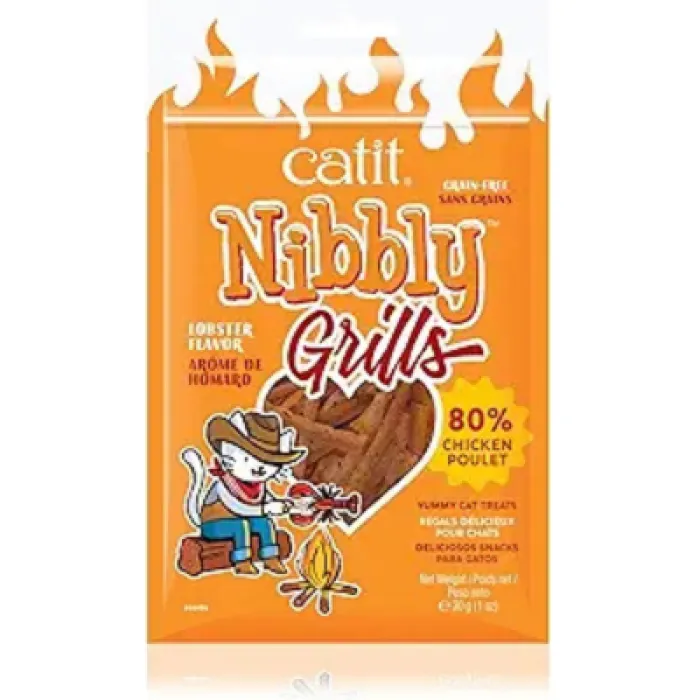 Catit Nibbly Grills Chicken/Lobster 1.5oz
