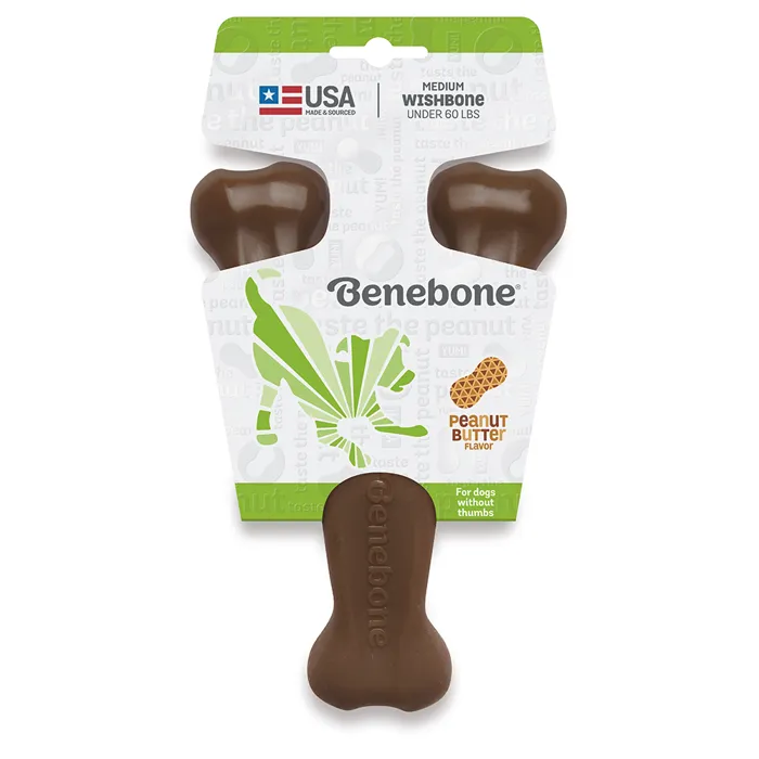 Benebone Wishbone Peanut Butter Md