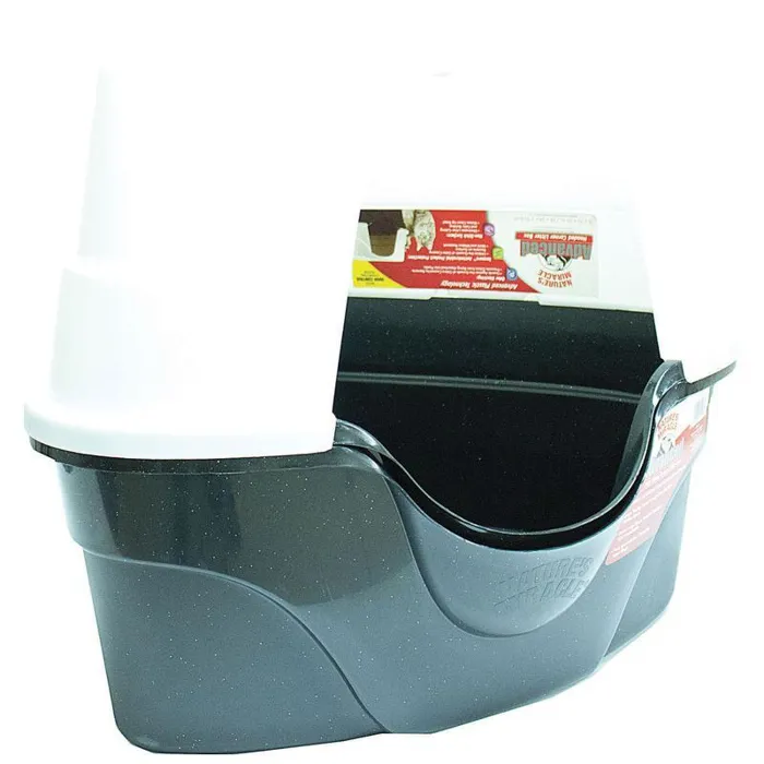 Natures Miracle Advanced Hooded Corner Litter Box