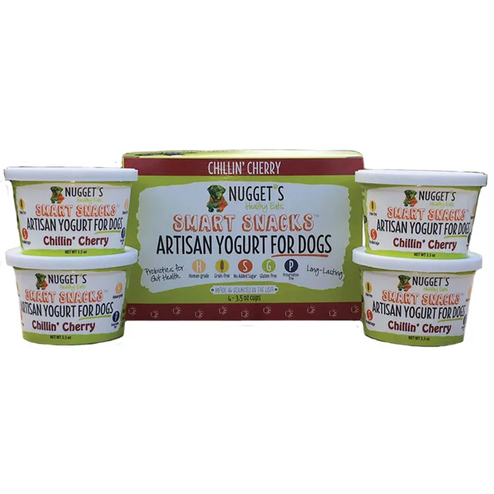 Nuggets Frozen Yogurt Cherry 4pk