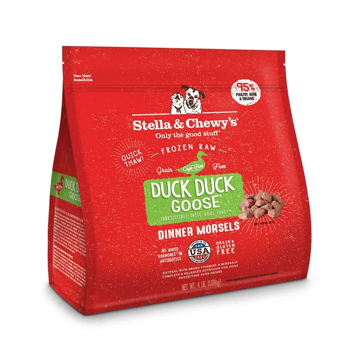 Stella & Chewy's Frozen Duck Morsels 4#