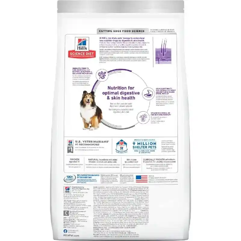 Adult Sensitive Stomach & Skin Chkn Dog Food 4-lb