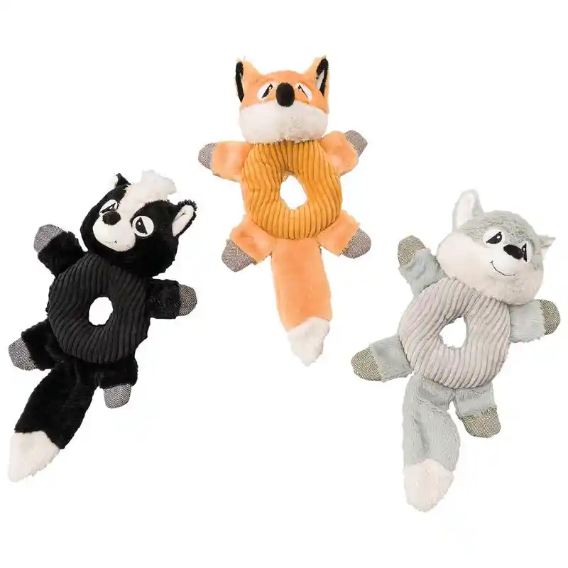 Plush Donut Crinkler Assorted 13 Inch