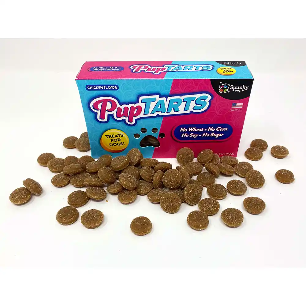 Spunky Pup Pup Tart Chicken Treat 5oz