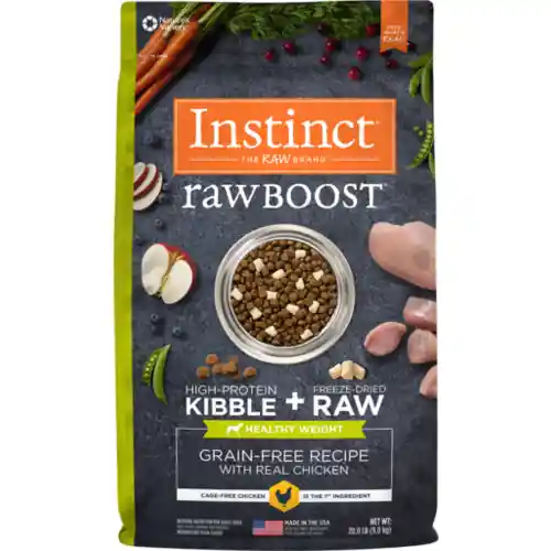 Instinct Raw Boost Wt Adlt Gf W/real Chkn Nat 4-lb