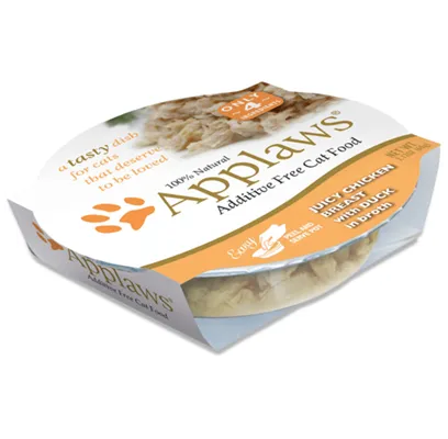 Applaws Dish Cat Chicken Duck 18/2.1 Oz