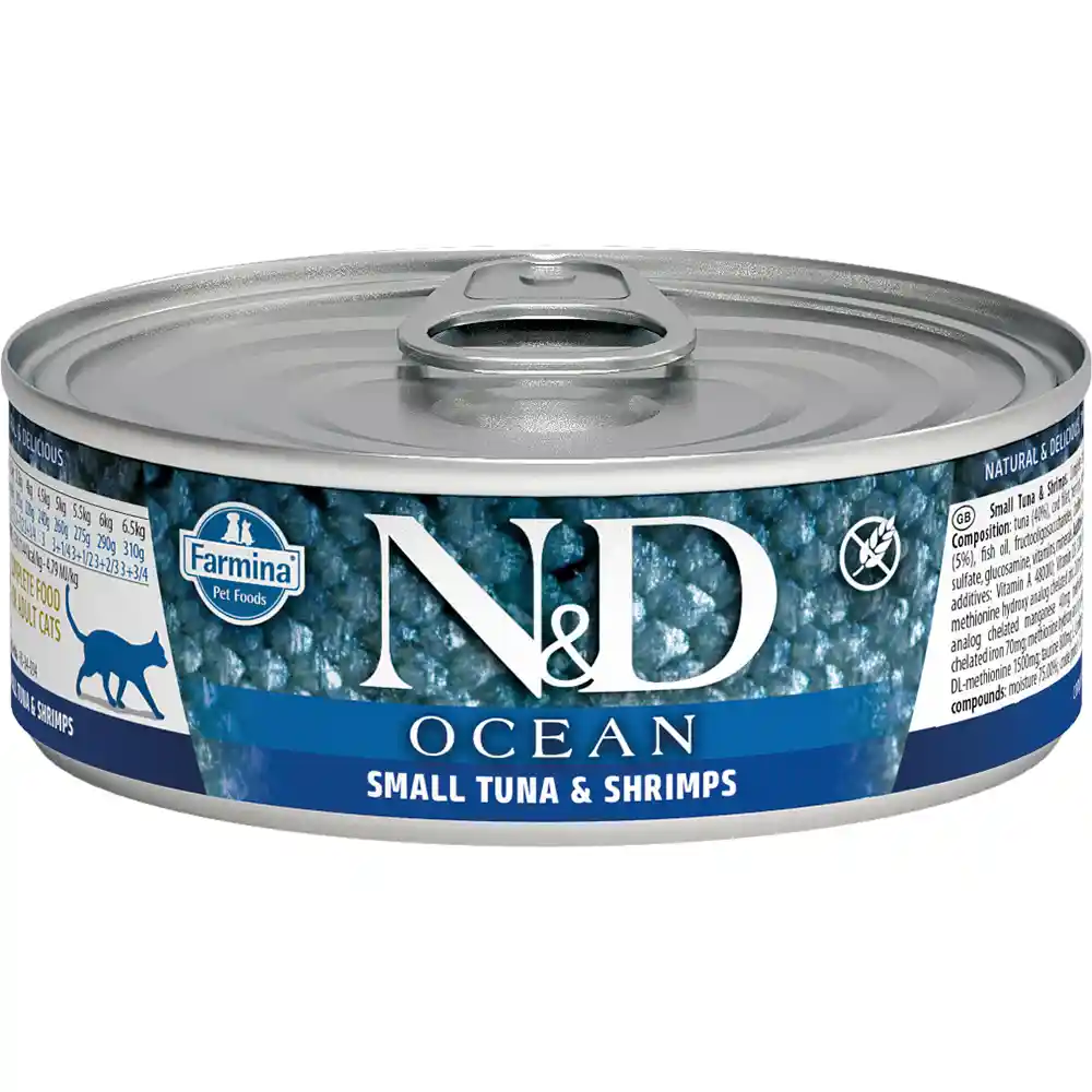 Farmina N&d Ocean Tuna & Shrimp Adult 2.46-oz