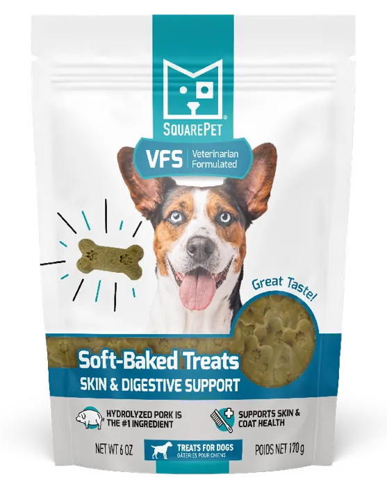 Squarepet Skin & Digestion Treat 6oz