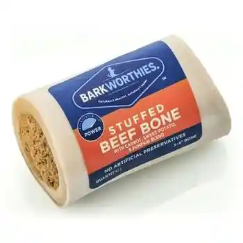 Barkworthies Stuffed Shin Bone Pumpkin 3-4"