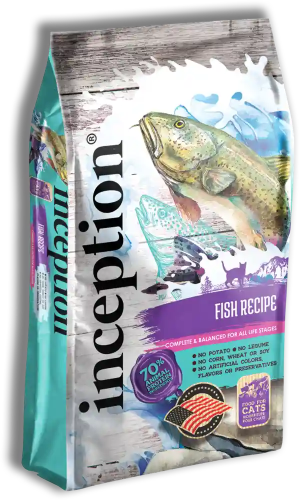 Inception Fish Recipe Dry Cat Food 4-lb