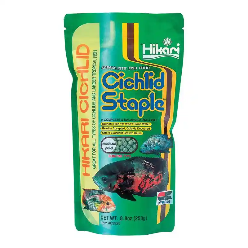 Hikari Cichlid Staple Medium Pellet 8.8oz