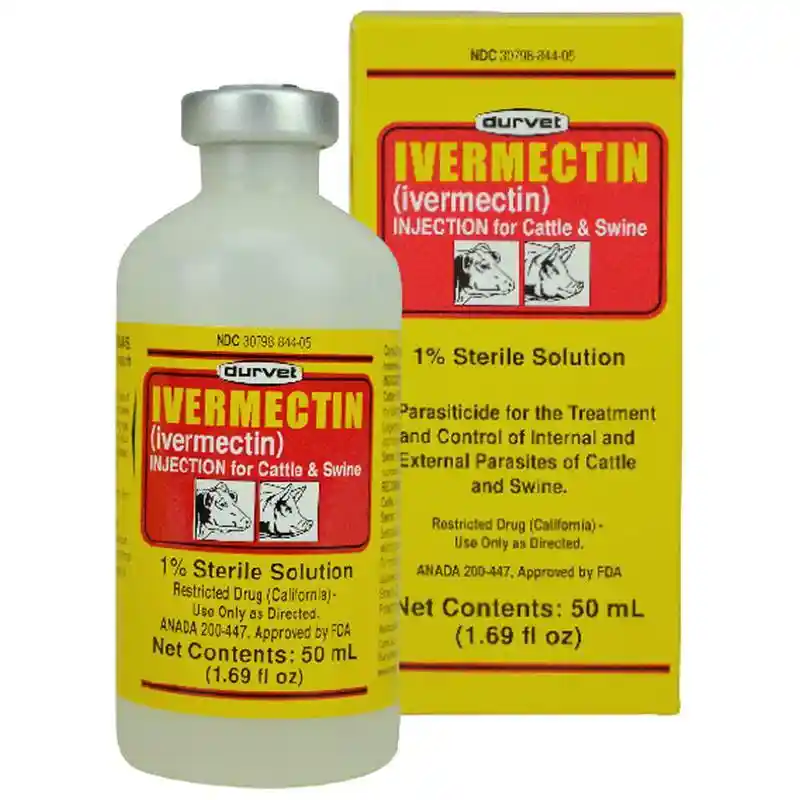 Durvet Ivermectin Inject 50 Milliliter