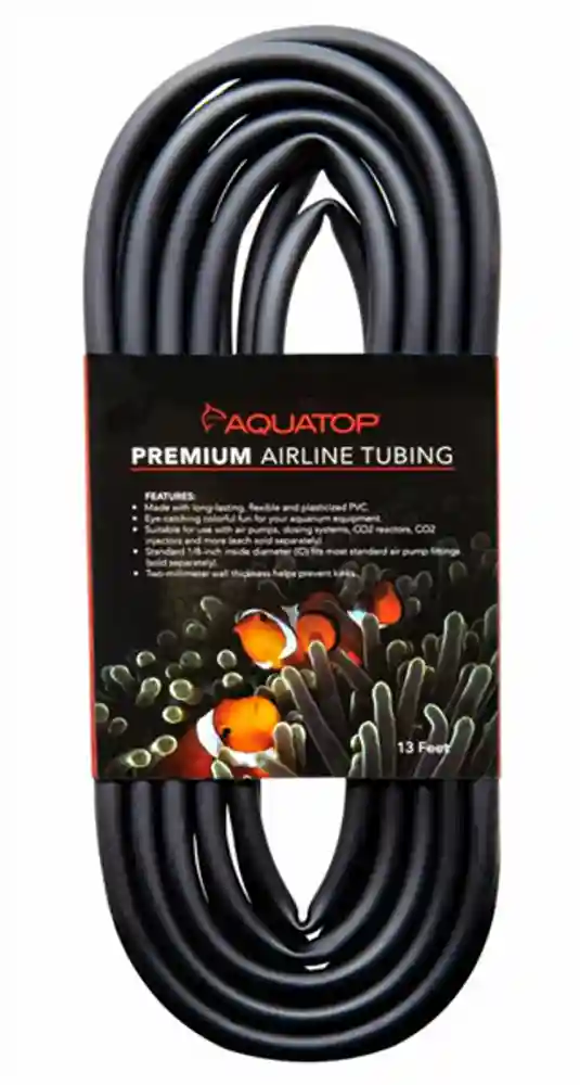 Aquatop Airline Tubing 13ft Black