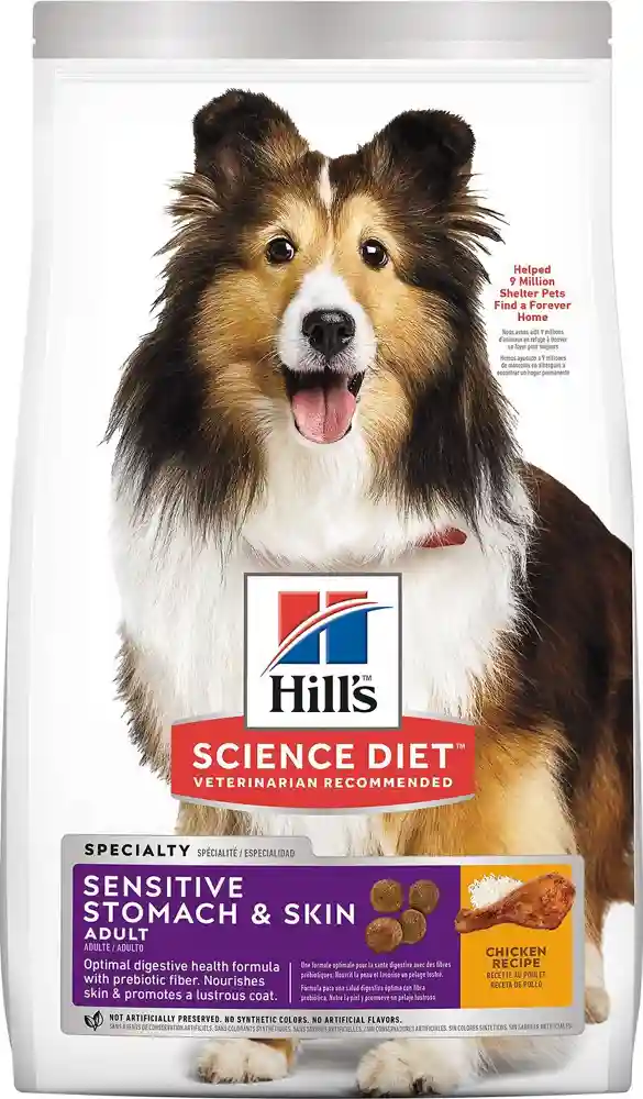 Adult Sensitive Stomach & Skin Chkn Dog Food 4-lb