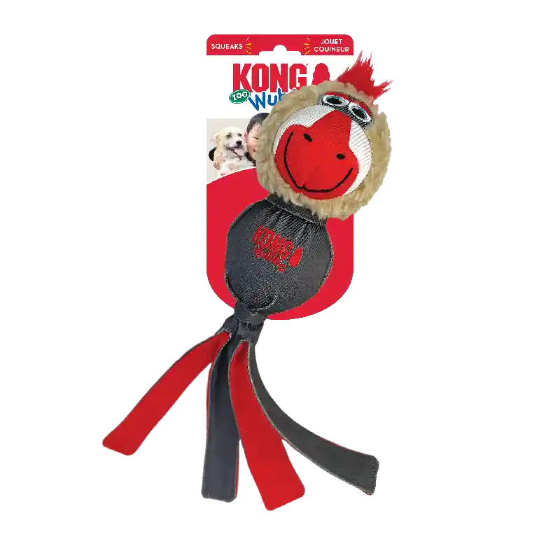 Kong Dog Wubba Zoo Mandrill Large