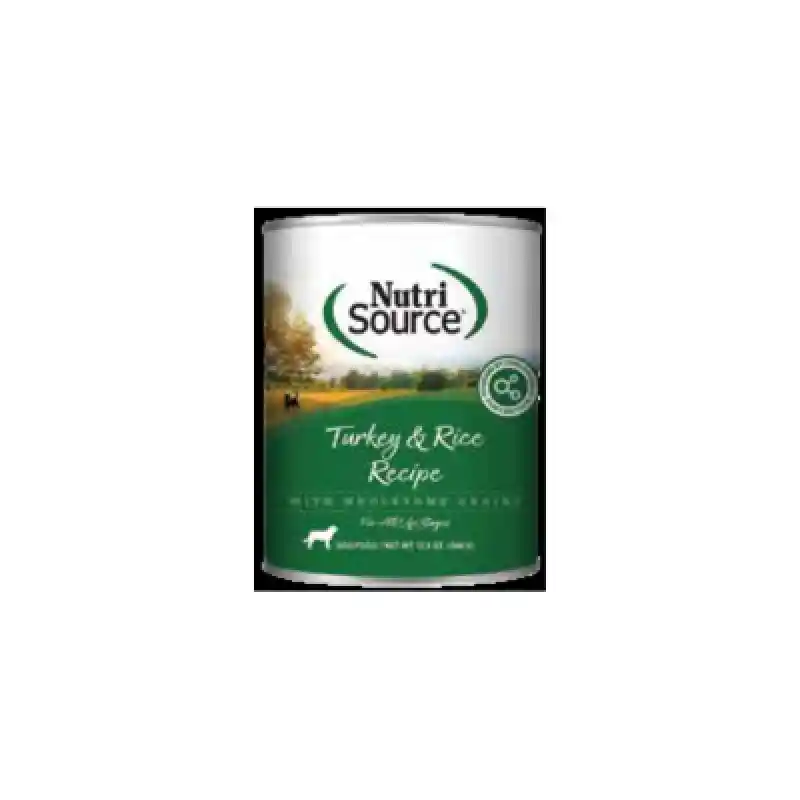 Nutrisource Dog Turkey & Rice 12.3oz