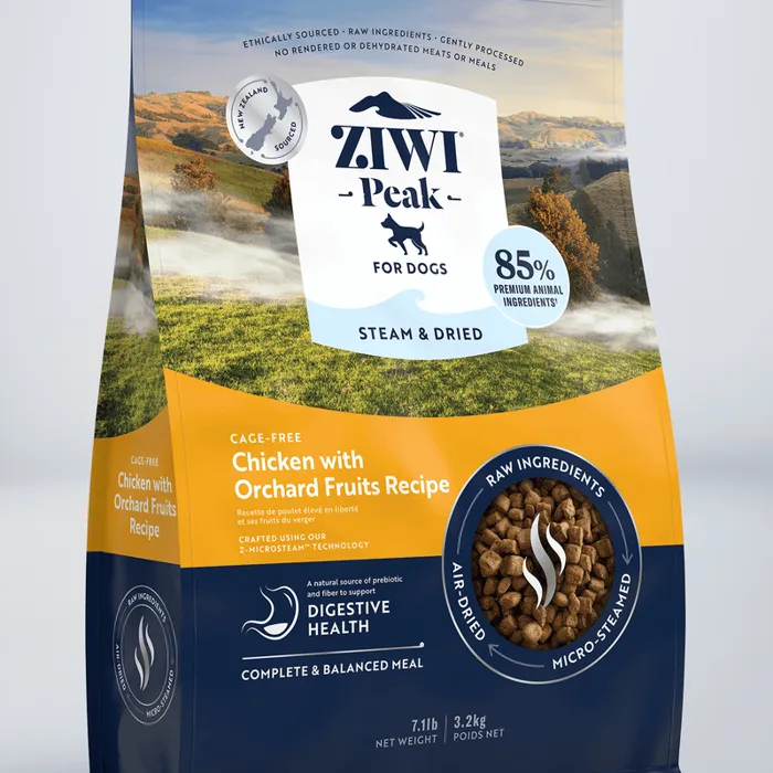 Ziwi Dog Steam Dried Chicken W Orchard Fruits 7.1#