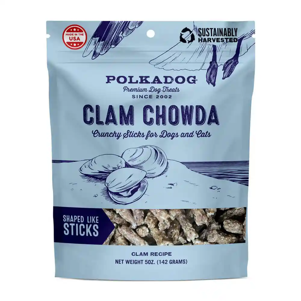 Clam Chowda Dog Treats 5-oz