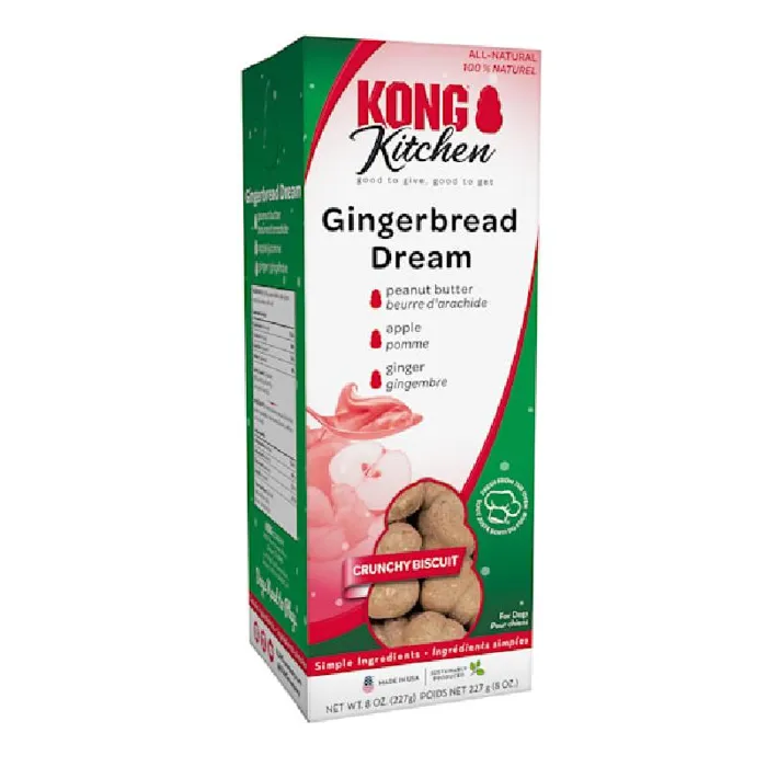 8 Oz. Holiday Kong Kitchen Crunchy Gingerbread Dre