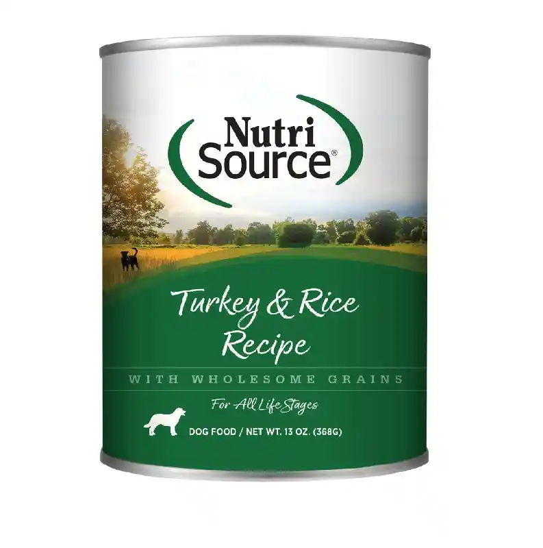 Nutrisource Dog Turkey & Rice 12.3oz