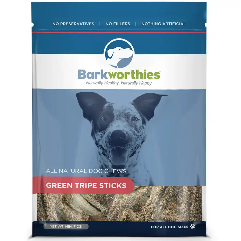 Barkworthies Green Tripe Sticks 7 Oz