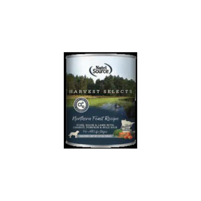 Nutrisource Dog Harvest Selects Northern Feast Can