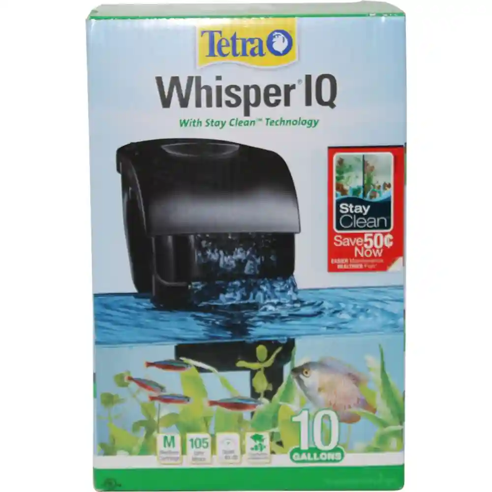 Tetra Whisper Iq 10 Filter Black 10 Gal
