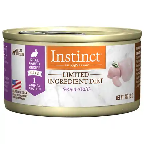 Instinct Ltd Ingr Diet Gf Real Rbt Can Cat 3-oz