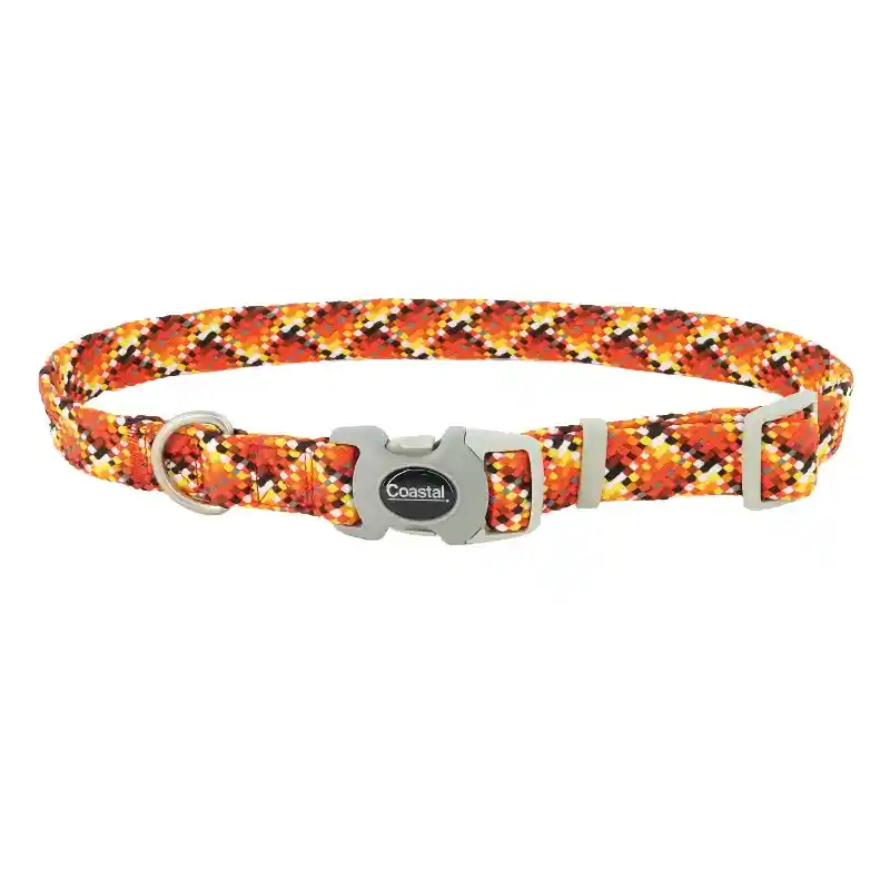 Pro Active Woven Reflective Collar Burning - 5/8"x