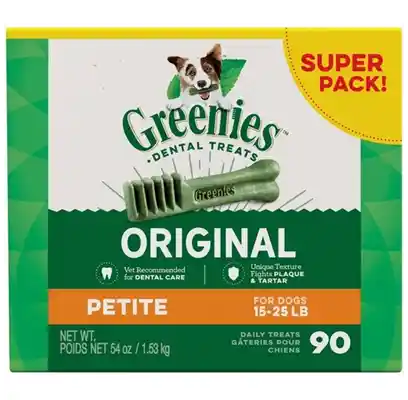 Original Petite Dental Care Dog Treats - 27-oz Car
