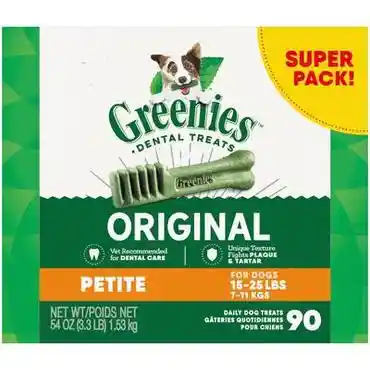 Original Petite Dental Care Dog Treats - 27-oz Car