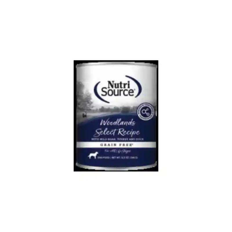 Nutrisource Dog Woodlands Select Gf Can 12.3-oz 12