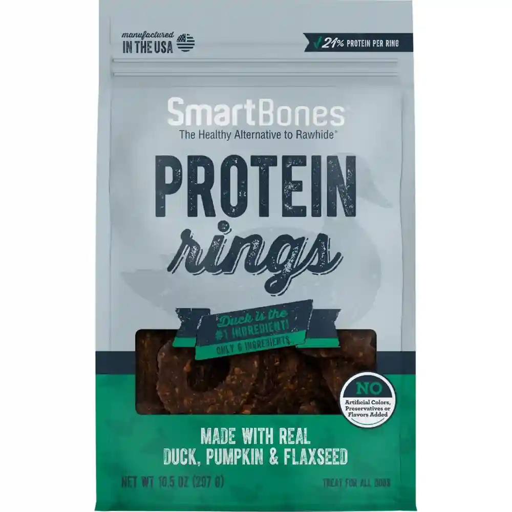 Smartbones Treat Rings Duck/pmpkn/flaxseed 10.5-oz