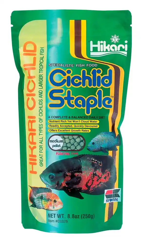 Hikari Cichlid Staple Medium Pellet 8.8oz