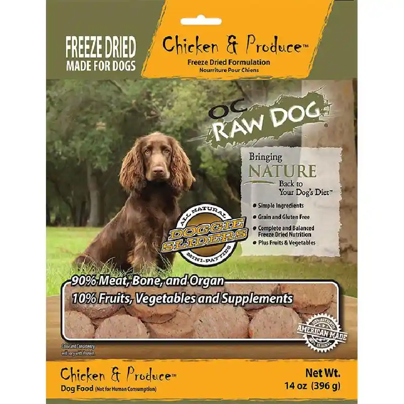 OC Raw FD Chicken Sliders 14oz
